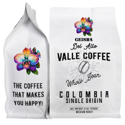 Del Alto Valle Coffee Whole Bean - Geisha